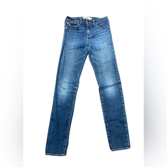 Abercrombie and Fitch Kids Cute Stretch Skinny jeans Medium wash Girl’s Size 12 - Picture 1 of 11